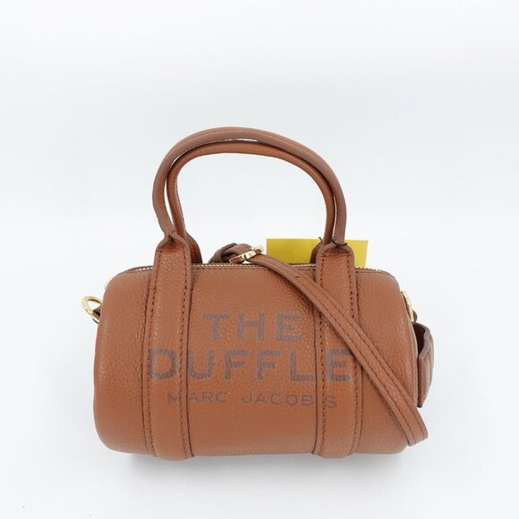 Marc Jacobs Women's The Mini Duffle Bag Argan Oil Brown OS - Picture 5 of 16